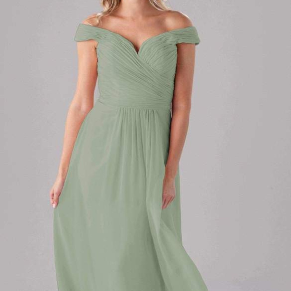 Kennedy Blue Jenna Dress in Sage-Sz 4